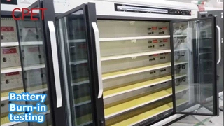 batterijmodule Inbrandtestsysteem