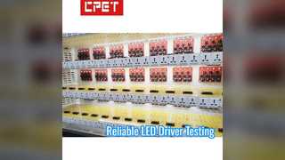LED-driver inbrandkamer voor betrouwbaar testen