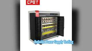 Testapparatuur voor het inbranden van de voeding