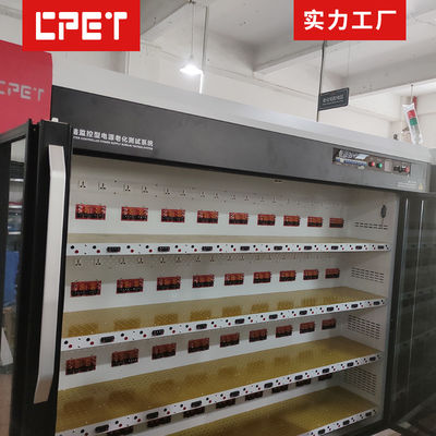 Powerbank verouderingstester met 192CH belastingskanalen, temperatuurmonitoring en multifunctionele socket voor het inbranden van mobiele voedingen